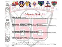 Tablet Screenshot of district55.org